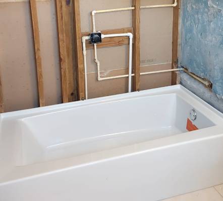 Tub newage plumbing